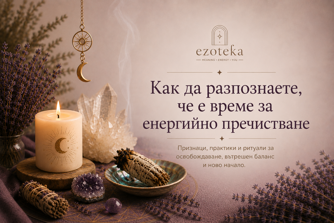 Как да разпознаете, че е време за енергийно пречистване