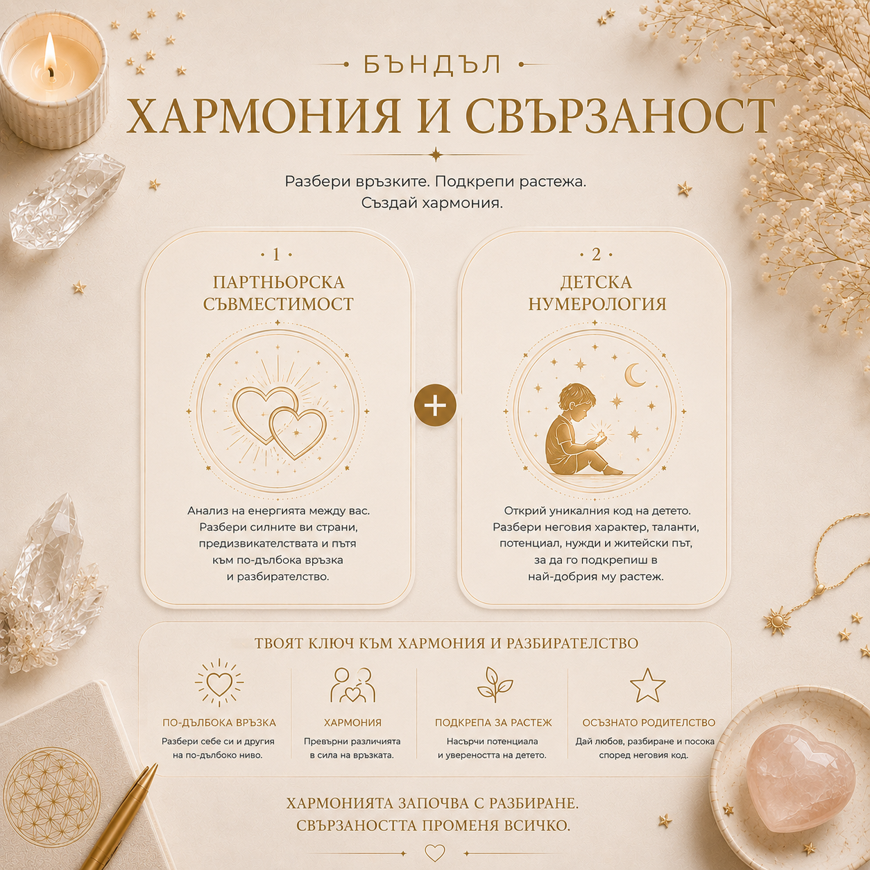 БЪНДЪЛ ХАРМОНИЯ И СВЪРЗАНОСТ