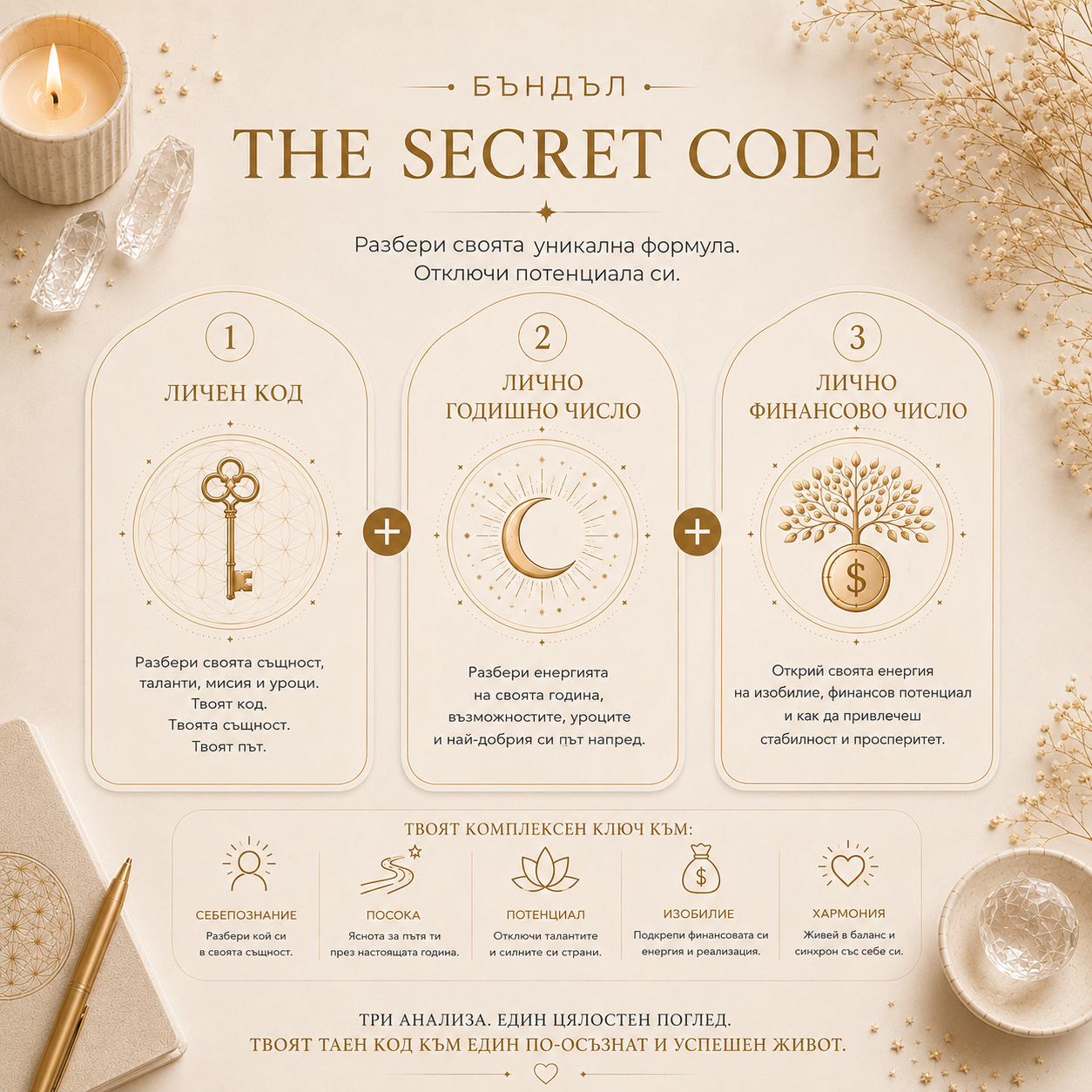 БЪНДЪЛ THE SECRET CODE